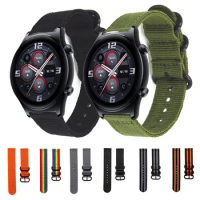 22mm Nylon Strap For Honor Watch GS 3/GS Pro Smartwatch Sport Bracelet For Honor Watch 4 Pro/Magic 2 46mm/Huawei GT 2 Watchband