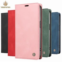 Leather Flip Case For Samsung Galaxy S20 S21 FE S22 S23 S24 Ultra S10E S8 S9 Plus S7 Edge Holder Wallet Stand Phone Cover Bag