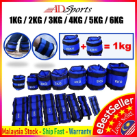 1KG 2KG 3KG 5KG 6KG Ankle Weights Sand Wrist Arm Leg Exercise Running Brisk Walk Exercise Sand Ankle