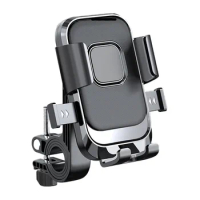 Bike Bicycle Mobile Phone Holder Stand Universal Scooter Motorcycle Motorbike Rearview Mirror Cellphone Mount Support