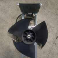 kipas angin blower ac baling tiga warna hitam awet tahan lama dan waat kecil tampa colokan