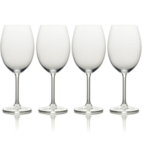 《Mikasa》波爾多紅酒杯4入(635ml) | 調酒杯 雞尾酒杯 白酒杯