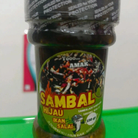 Sambal Hijau Ikan Salai Yooo Amak