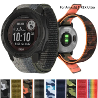 Nylon Loop Strap For Huami Amazfit T-REX Ultra Smart Watchband Sports Bracelet For Xiaomi Amazfit T Rex Ultra