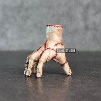 Sf Express GUMO Exclusive WEDNESDAY Wednesday Addams Family Miniature Hand Figurine Halloween
