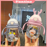 Vantina Botol Air Minum Susu Anak Bayi 370 ml 2 Pilihan Warna Lucu Aesthetic Buat Sekolah Laki Laki 