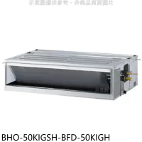 華菱【BHO-50KIGSH-BFD-50KIGH】變頻冷暖正壓式吊隱式分離式冷氣(含標準安裝)