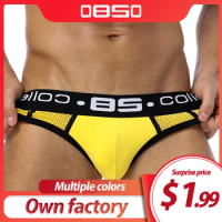 0850 Brand Sexy Underwear Men's Briefs Mesh Underpants Jockstrap Men Gay Briefs Bikini Cueca Underwear Men Jockstrap Breathable