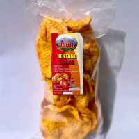 [AULIA] BUNDLING Kerupuk Kentang Udang Murah Varian Rasa Lombok Cabai Merah Hijau Terong Snacks Peda