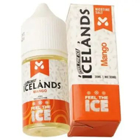 Liquid Saltnic Icelands Fruity Ice Series 30MG 30ML By Move Juice MANGO