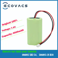 ECOVACS 7.4V 4000Mah 106085 Xh2.54 506085-2S Li-ion Batterij Voor Gtmedia Freesat V8 Satellieink