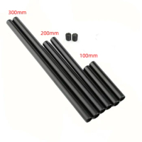 New Standard 15mm Rod Pipe &amp; Extendable M12 Female Thread 100mm/200mm/300mm