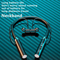 arbuds Wireless Blutooth Headset with Mic Fone Bluetooth Earphones Magnetic Sport Neckband Neck-hanging