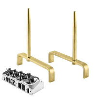 Cylinder Head Work Stand 2pcs Holding Fixture Engine Stand With Tapered Mandrels Engine Tools For Maintenance And Modifications