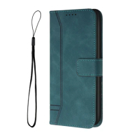 New Style Flip Strap Wallet Leather Case For Samsung Galaxy S23 Ultra S22 Ultra S21 Plus S20 FE S10 Lite S9 S8 Note 20 Ultra 10