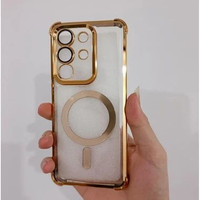 Soft Case Vivo Y400 / Y100 / Y04 5G / Y29 4G / Y19S 4G Soft Case MagSafe magnet wireless Y400 Gold