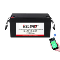 BSLBATT 12v lifepo4 lithium battery 12v 200ah lifepo4 battery cell holder 18650