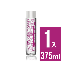 VOSS挪威芙絲 覆盆莓玫瑰風味氣泡水(時尚玻璃瓶375ml)