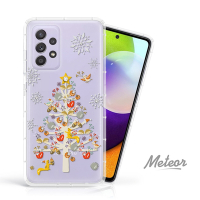 Meteor Samsung Galaxy A52 5G/A52s 5G 奧地利水鑽彩繪防摔殼 - 聖誕樹派對(多鑽版)