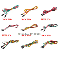 [LOD NJVY 539] 1007 24AWG Pure copper cable male to female electronic jumper DuPont 2.54mm wire 1/2/