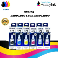 Paket Tinta 673 Full Set(6 Warna)Original Printer L800 L805 L850 L1800