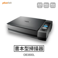 【哇哇蛙】Plustek A4書本掃描器 OB3800L 辦公 居家 事務機器 專業器材