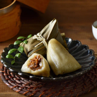 【Ji Xiang 吉鄉好粽】客家粿粽2包/共6粒(240g±5%/包;80gx3粒/包 肉粽/粽子/端午節/送禮)