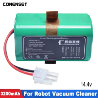 14.4V 3200mAh PX-B020 Replacement Battery For ILIFE A6 A8 W400 S8 Pro Robot Vacuum Cleaner Accessories Parts