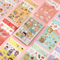 Bộ Sticker Hàn Quốc hơn 100 hình khác nhau cực đẹp giá rẻ, hình dán sticker cute, sticker dán mũ bảo