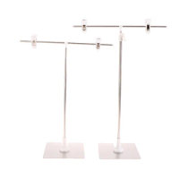 T-shaped Stand Background Backdrop Photography Accessories Adjustable Support System Photo Studio for Non-Woven Muslin Backdrops