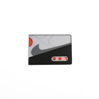 【NIKE 耐吉】Icon Air Max 90 卡片夾 名片夾 皮夾 經典 收藏 禮物 橘灰(HF3717-068)