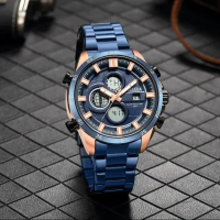 PROMO  JAM TANGAN PRIA BELLEDA 9130 ORIGINAL DUAL TIME WATER RESISTANT 30M GARANSI 1TH Watches