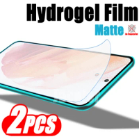 2PCS Matte Hydrogel Film For Samsung Galaxy S21 FE Ultra Plus 5G Screen Protector Sansung Galaxi S 21 21Ultra 21FE 21Plus 5 4 G