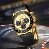 AILANG new watch Fashion business multi-functional automatic mechanical watch waterproof calendar week genuine men's watch