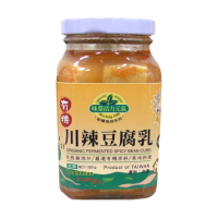 【味榮】有機川辣豆腐乳300g*3罐