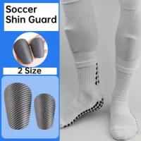 1 Pair Mini Football Shin Pad Wear-resistant Shock Protector Shank Portable Soccer Lightweight Leg Training Board Absorbing I1S8