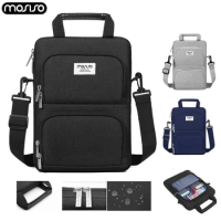 Tablet Shoulder Sleeve Bag for iPad Pro 12.9 inch M2 M1 2022 Surface Pro 12.3 inch Laptop Pouch Handbag Birefcase for Men Women