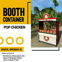 GROBAK BOOTH / KONTENER POP CHICKEN/ GROBAK CHICKEN