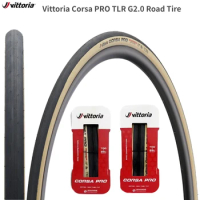 Vittoria Corsa Pro TLR G2.0 700C*24C-32C(320TPI) road bike clincher tire Tubeless Ready bicycle clincher tire