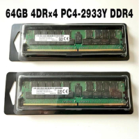 1PCS For MT MTA72ASS8G72LZ-2G9D1 Server Memory Fast Ship High Quality RAM 64G 64GB 4DR×4 PC4-2933Y DDR4 2933