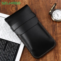 SZLHRSD New for Sony Xperia L2 XA2 Ultra XZ2 Compact case protective cover Genuine Leather phone bag All-inclusive anti-fall