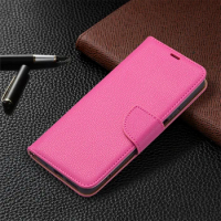 Lychee Pattern Wallet Flip Case For Samsung Galaxy A52s 5G Cover For Galaxy A 52s A528B Magnetic Leather Stand Phone Protective