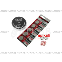 Baterai Original Maxell CR2032 Battery CMOS Lithium 3V