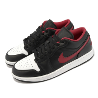 Nike Air Jordan 1 Low 白 黑 紅 White Toe 喬丹 1代 低筒 男鞋 553558-063