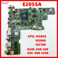 E205SA N3050/N3060/N3700 CPU 2GB/4GB RAM 0GB/32GB SSD Laptop Motherboard For ASUS E205 E205S E205SA Notebook Mainboard Tested OK