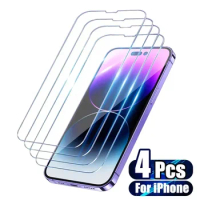 iPhone 13 Pro Glass 4Pcs Tempered Glass For iPhone 13 Pro Screen Protector For iPhone 13 Pro Glass