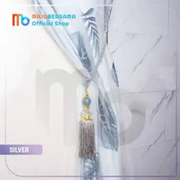 TASEL MENARA /tali gorden/tali gorden jumbo/tali gorden mewah/HARGA SATUAN Abu-abu