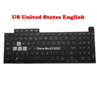 Laptop Keyboard For ASUS TUF Gaming TUF566II TUF566LI TUF566IU TUF566IV TUF566LU TUF566LH United States English With Backlit