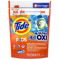 Tide Pods Ultra Oxi Liquid Laundry Detergent Pacs, 26 Count SG Fast Delivery SG Dispatch