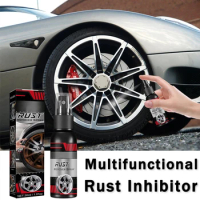 30/100ml Multipurpose Rust Inhibitor Derusting Spray Car Paint Rust Cleaner Stain Remover Brightener Rust Remover Converter